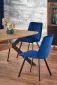 Stół BACARDI 160(220)x90 dąb/czarny rozkładany w stylu loft | MIRAT. w stylu LOFT kolekcja