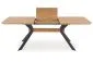 Stół BACARDI 160(220)x90 dąb/czarny rozkładany w stylu loft | MIRAT. w stylu LOFT kolekcja