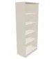 Regał biurowy EASY SPACE CABINET O 5-OH 80cm kaszmirowy I sklep meblowy MIRAT.