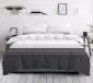 Pościel Bawełniana Greno Premium Bianco Nero 200x220 Czarna połysk MIRAT.