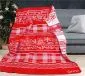 Koc ZIMOWA KRAINA 150x200 czerwony w stylu glamour I sklep meblowy MIRAT. styl GLAMOUR kolekcja GRENO WINTER