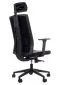 Fotel biurowy ZN-807-B czarny ergonomiczny do biurka | MIRAT.