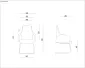 Fotel BLOSSOM SKID czarny biurowy | MIRAT.