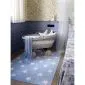 Dywan dziecięcy BLUE STARS WHITE 120x160 niebieski w białe gwiazdki | MIRAT.