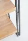 Regał BOLIVAR REG-1 metalowy z 4 półkami | MIRAT. styl LOFT kolekcja BOLIVAR