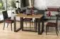 Stół rozkładany BORYS 130(250)x80 dąb złoty craft do jadalni I sklep meblowy MIRAT. styl LOFT