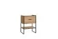 Szafka pod umywalkę BROOKLIN 60 cm dąb craft złoty stojąca | MIRAT. w stylu LOFT kolekcja BROOKLIN