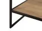 Szafka pod umywalkę BROOKLIN 60 cm dąb craft złoty stojąca | MIRAT. w stylu LOFT kolekcja BROOKLIN