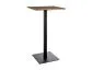 Stolik barowy wysoki BT-006 60x60 dąb artisan/czarny 4-osobowy I sklep meblowy MIRAT.