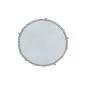 Dywan dziecięcy BUBBLY SOFT BLUE 120x120 niebieski z szarą obwódką | MIRAT.