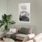 Plakat Broad Peak 29,7x42 cm bez ramy z marginesem | MIRAT.