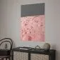 Plakat Różowy księżyc 60x90 cm bez ramy bez marginesu | MIRAT.