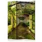 Parawan jednostronny Pejzaże 135x172 cm 3-częściowy żółty | MIRAT.