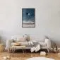 Plakat Jacht 60x90 cm z ramą czarną bez marginesu | MIRAT.