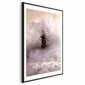 Plakat Sztorm 60x90 cm z ramą czarną z marginesem | MIRAT.