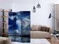 Parawan dwustronny Pejzaże 135x172 cm 3-częściowy niebieski | MIRAT.