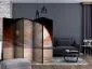 Parawan jednostronny Pejzaże 225x172 cm 5-częściowy beżowy | MIRAT.