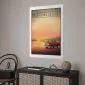 Plakat California Beaches 60x90 cm bez ramy z marginesem | MIRAT.