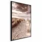 Plakat Odległa wydma 40x60 cm z ramą czarną bez marginesu | MIRAT.