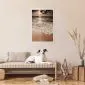 Plakat Przestrzeń fal 21x30 cm bez ramy z marginesem | MIRAT.