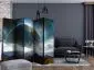 Parawan akustyczny Pejzaże 225x172 cm 5-częściowy czarny | MIRAT.