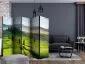 Parawan jednostronny Pejzaże 225x172 cm 5-częściowy zielony | MIRAT.
