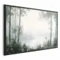 Plakat Lasek i staw 60x40 cm z ramą czarną bez marginesu | MIRAT.
