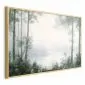 Plakat Lasek i staw 42x29,7 cm z ramą złotą bez marginesu | MIRAT.