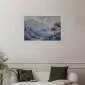 Plakat Niebieska zatoka 60x40 cm bez ramy z marginesem | MIRAT.