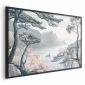 Plakat Błękitne wybrzeże 42x29,7 cm z ramą czarną bez marginesu | MIRAT.