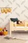 Łóżko dziecięce PIKKO B 80x180 sosna ze stelażem polskiej produkcji | MIRAT. w stylu kolekcja