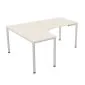 Biurko narożne EASY SPACE I-LEG LS 180x140cm kaszmirowe I sklep meblowy MIRAT.
