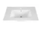 Szafka pod umywalkę BROOKLIN 80 cm dąb craft złoty stojąca szeroka loft | MIRAT. w stylu LOFT kolekcja BROOKLIN