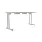 Biurko EASY SPACE C-LEG RC 140x60cm akacjowe proste I sklep meblowy MIRAT.