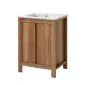 Szafka pod umywalkę CLASSIC OAK 60 cm dąb stojąca | MIRAT. w stylu kolekcja CLASSIC COMAD