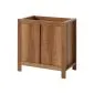 Szafka pod umywalkę CLASSIC OAK 80 cm dąb stojąca zamykana | MIRAT. w stylu kolekcja CLASSIC COMAD