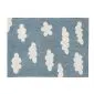 Dywan dziecięcy CLOUDS VINTAGE AZUL 120x160 niebieski w białe chmurki | MIRAT. w stylu kolekcja