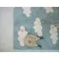 Dywan dziecięcy CLOUDS VINTAGE AZUL 120x160 niebieski w białe chmurki | MIRAT. w stylu kolekcja