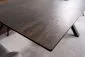 Stół COLUMBUS CERAMIC 160(240)x90 brązowy/czarny mat I sklep meblowy MIRAT. styl LOFT