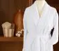 Szlafrok bawełniany CORTINA Frotex L biały z kieszeniami | MIRAT. w stylu kolekcja