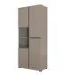 Witryna wysoka CROSS 3D 80cm congo/czarna do salonu I sklep meblowy MIRAT. kolekcja HV-CROSS
