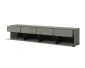 Szafka RTV CROSS 4K4S 225cm zielona/czarna szeroka I sklep meblowy MIRAT.  kolekcja HV-CROSS