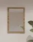 Lustro do przedpokoju CROSS 40x60cm dąb wotan wiszące I sklep meblowy MIRAT. kolekcja HV-CROSS