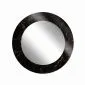 Ekskluzywne lustro okrągłe MORENA BLACK MARBLE 80cm czarne I sklep meblowy MIRAT.