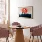 Plakat I love NY 30x21 cm z ramą złotą z marginesem | MIRAT.