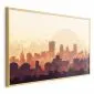 Plakat Żar miasta 30x21 cm z ramą złotą bez marginesu | MIRAT.