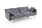 Sofa ROBERTO ciemno szara rozkładana z poduszkami | MIRAT. w stylu kolekcja