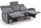 Sofa OSLO 3S szara trzyosobowa do salonu | MIRAT.