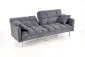 Sofa ROBERTO ciemno szara rozkładana z poduszkami | MIRAT. w stylu kolekcja