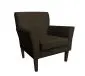 Fotel PIRO MG VELVET brązowy tapicerowany aksamitem | MIRAT. styl GLAMOUR